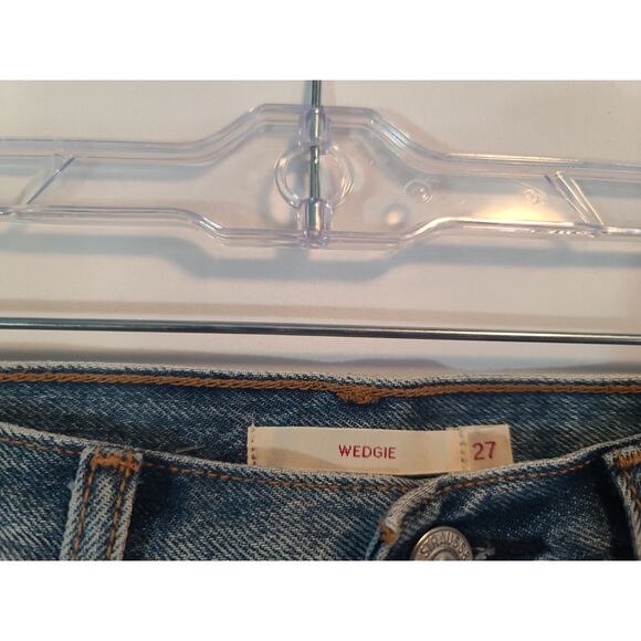New w Tag Levi's Premium Wedgie Button Fly Womens Jeans 27 - Picture 4 of 9